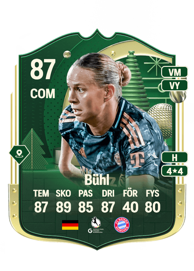 Klara Bühl card
