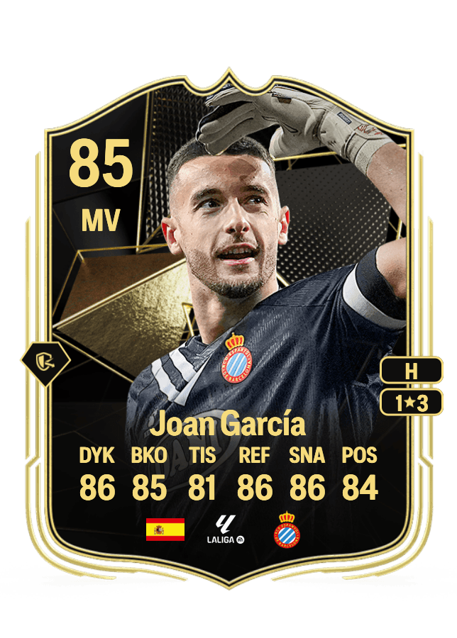 Joan García card