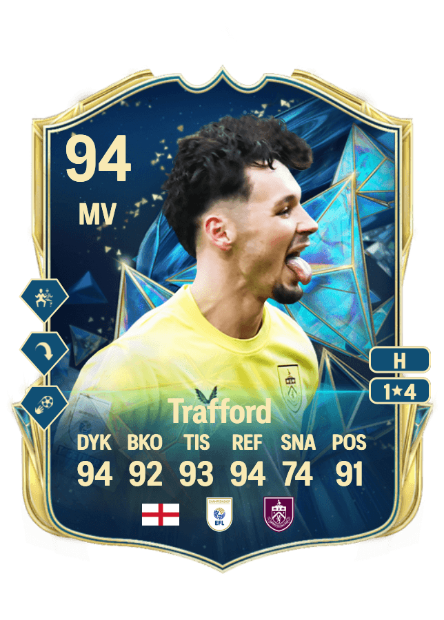 James Trafford card