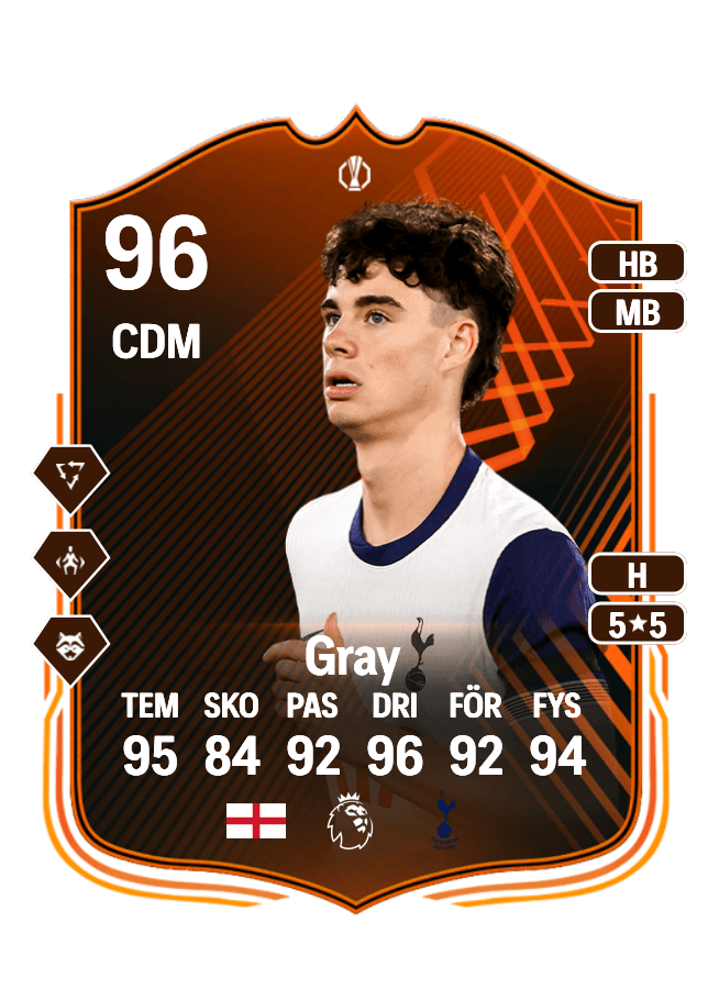 Archie Gray card