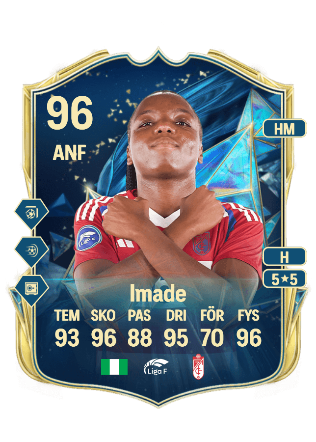 Edna Imade card
