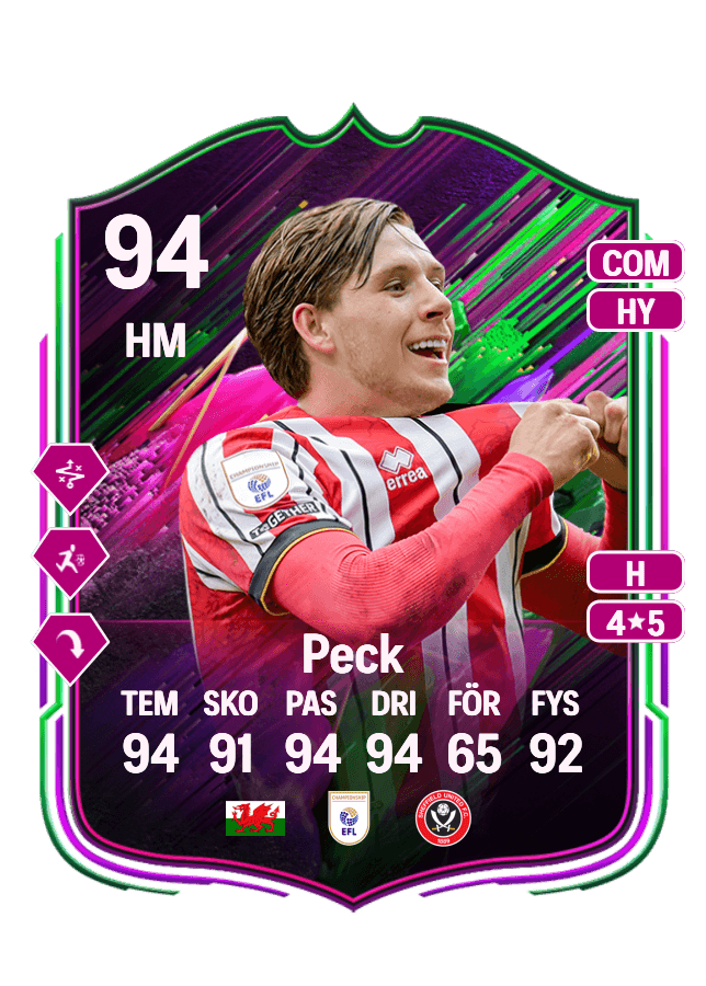 Sydie Peck card