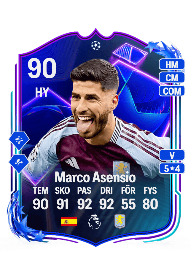 Marco Asensio card