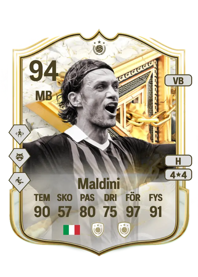 Paolo Maldini card