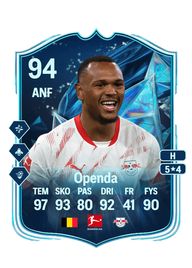 Loïs Openda card
