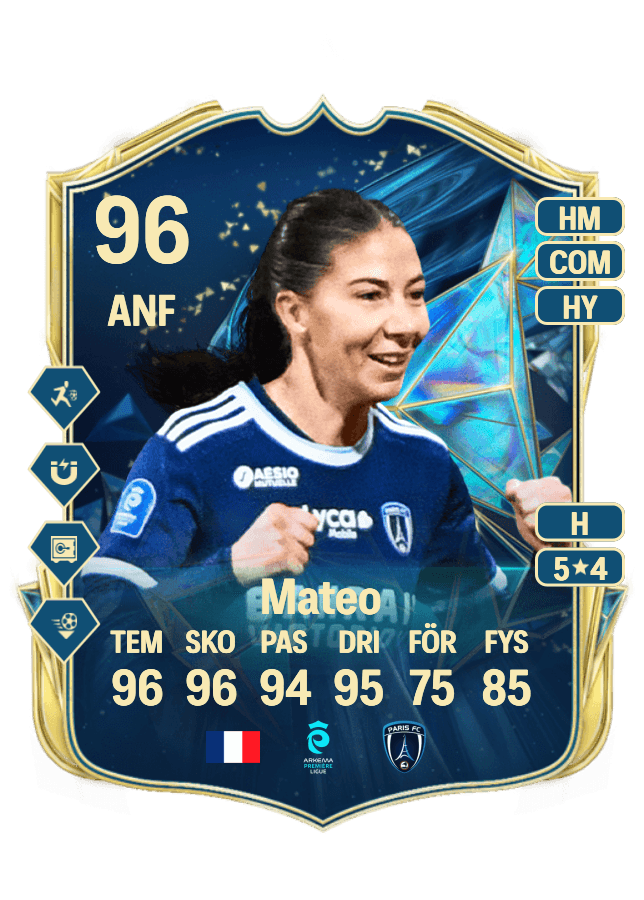 Clara Mateo card