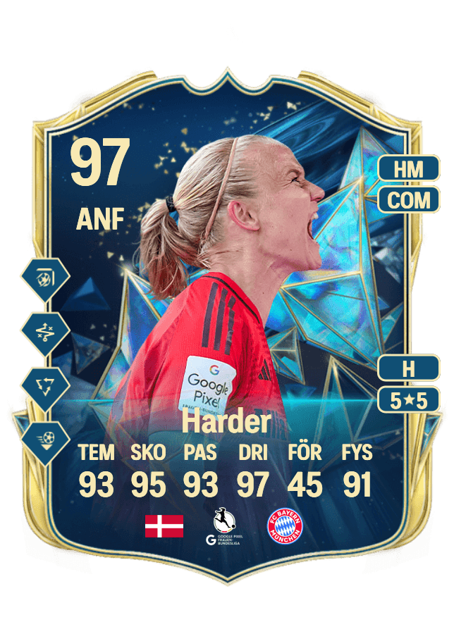 Pernille Harder card