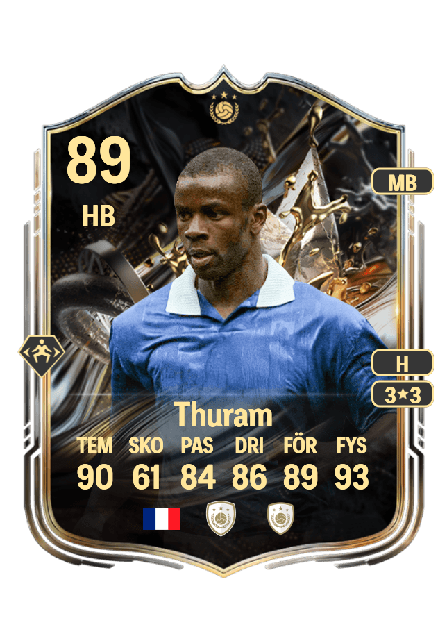 Lilian Thuram card