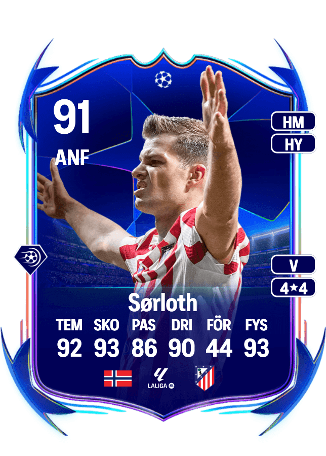 Alexander Sørloth card