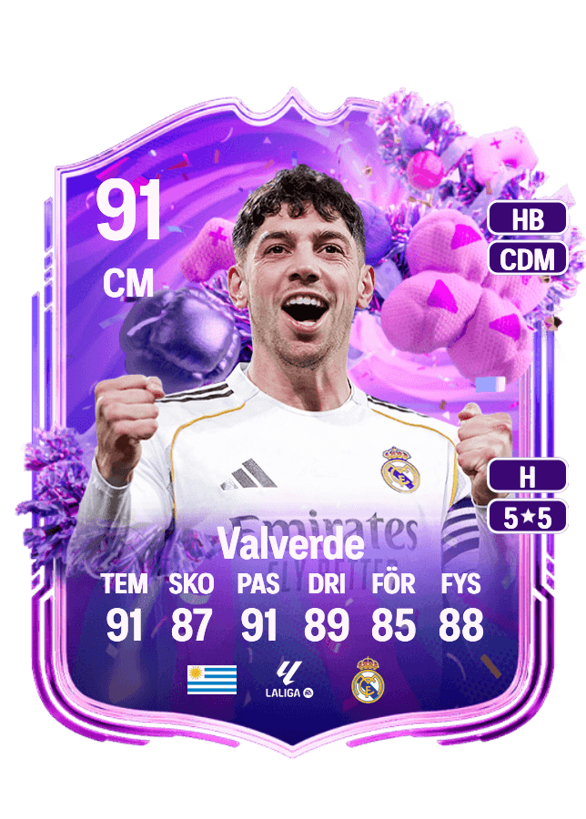 Federico Valverde card