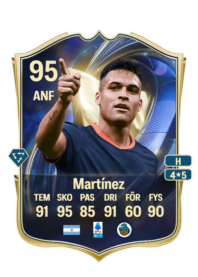 Lautaro Martínez card