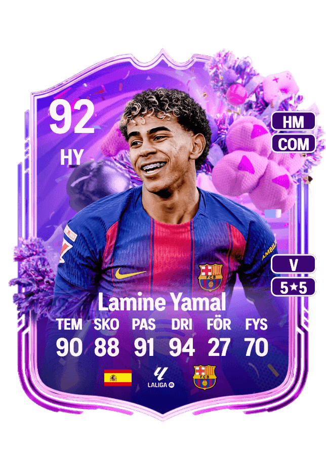 Lamine Yamal card