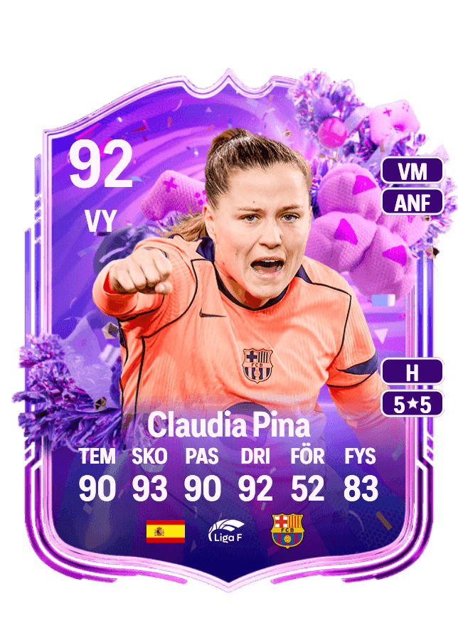 Claudia Pina card