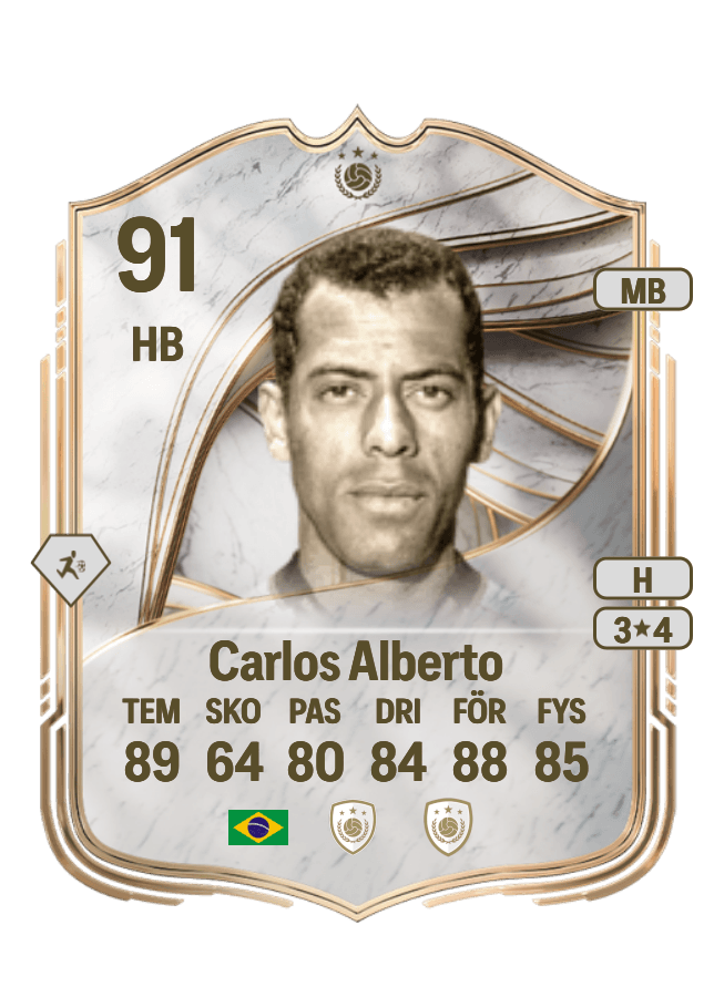 Carlos Alberto card