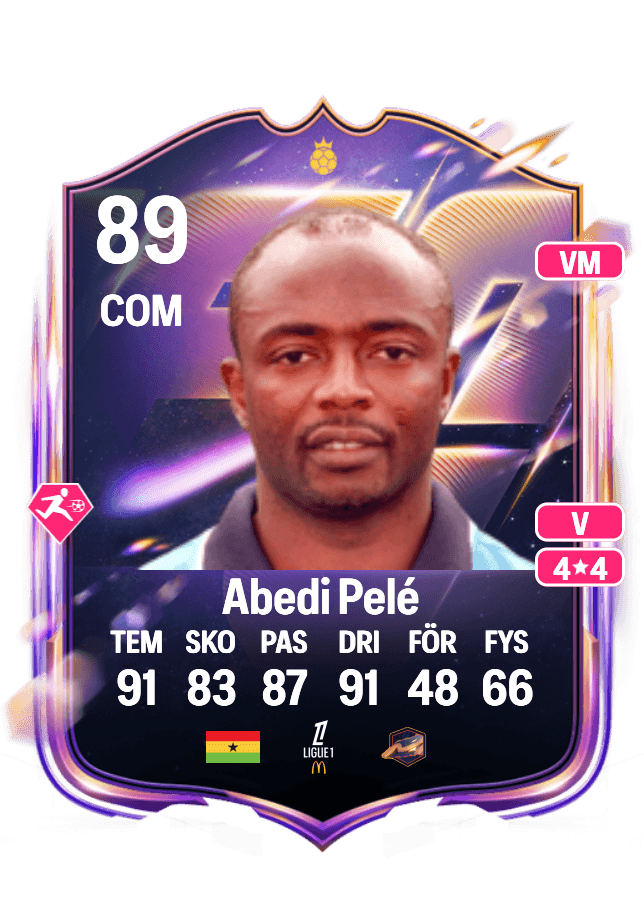 Abedi Pelé card