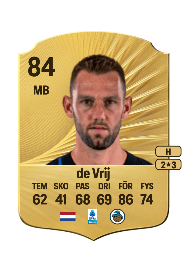 Stefan de Vrij card