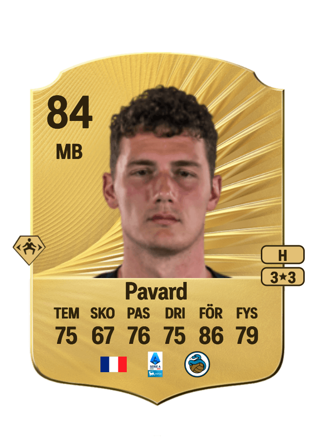 Benjamin Pavard card