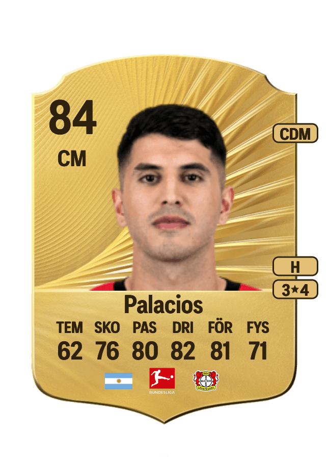 Exequiel Palacios card