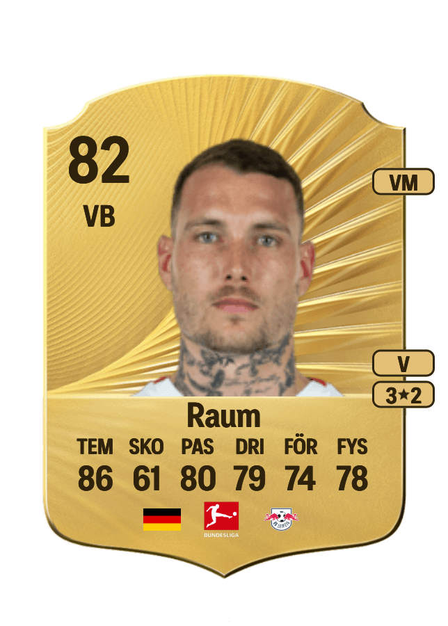 David Raum card