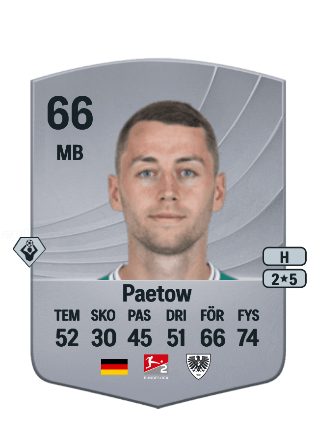 Torge Paetow card