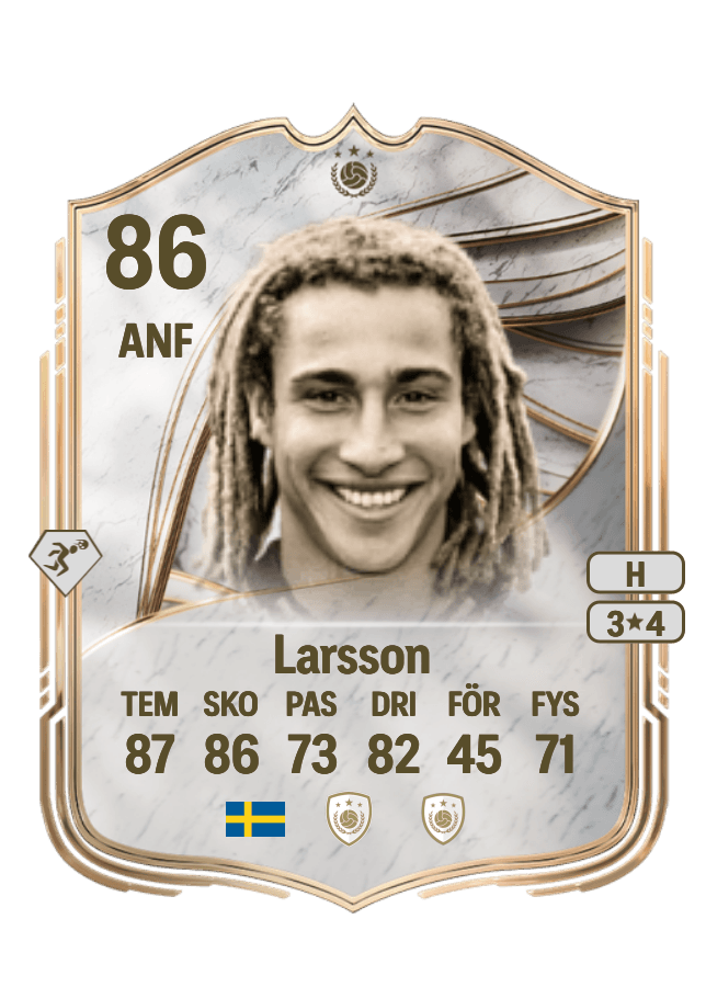 Henrik Larsson card