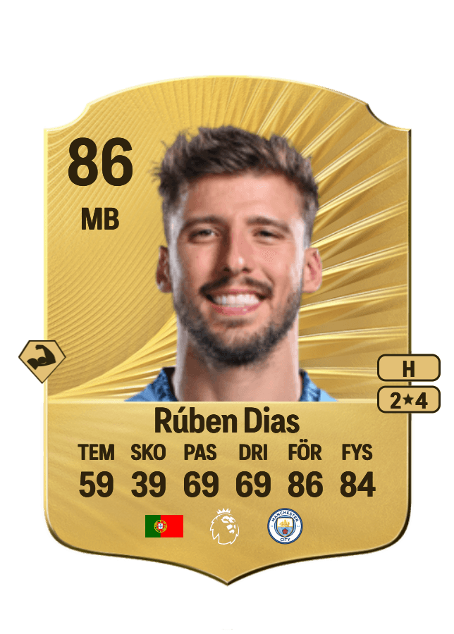 Rúben Dias card