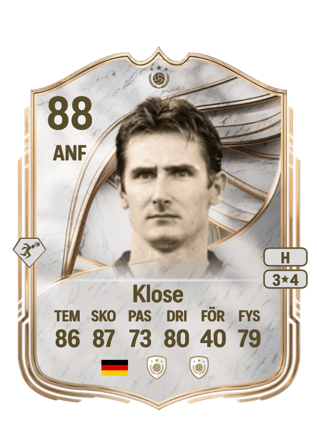 Miroslav Klose card
