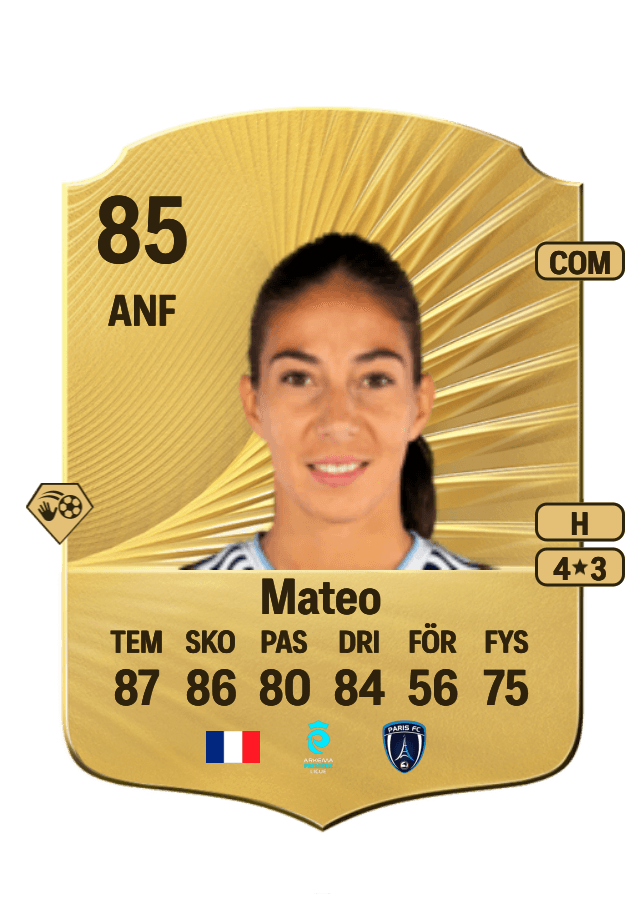 Clara Mateo card