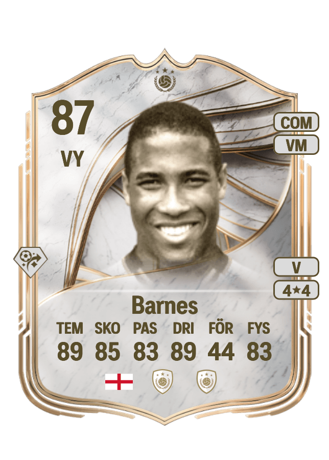 John Barnes card