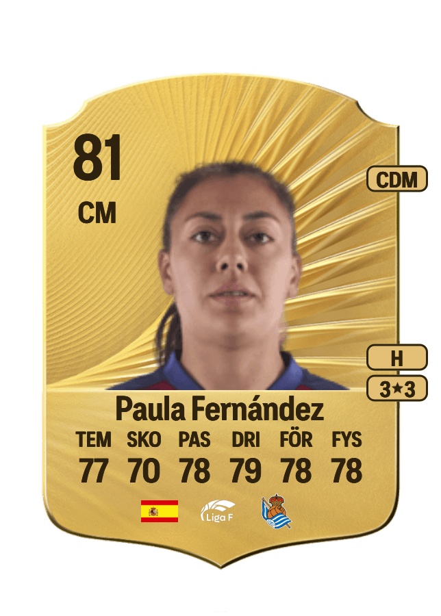 Paula Fernández card