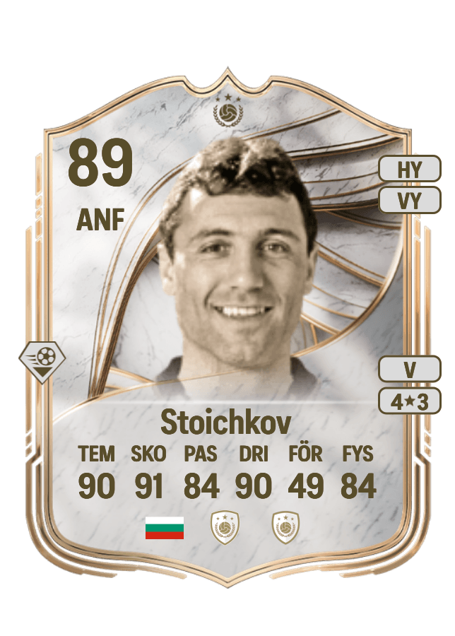Hristo Stoichkov card