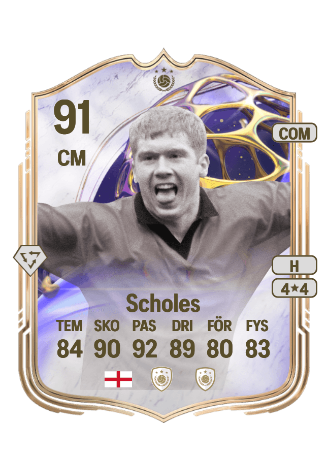 Paul Scholes card