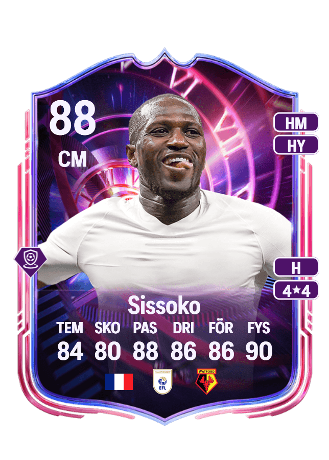 Moussa Sissoko card