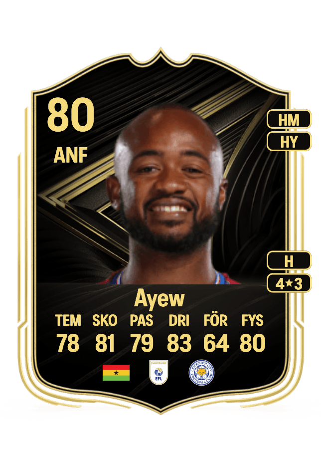 Jordan Ayew card