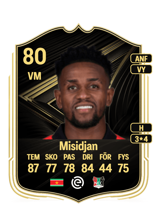 Virgil Misidjan card