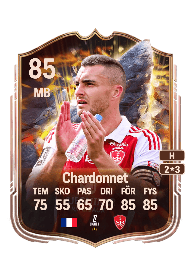 Brendan Chardonnet card