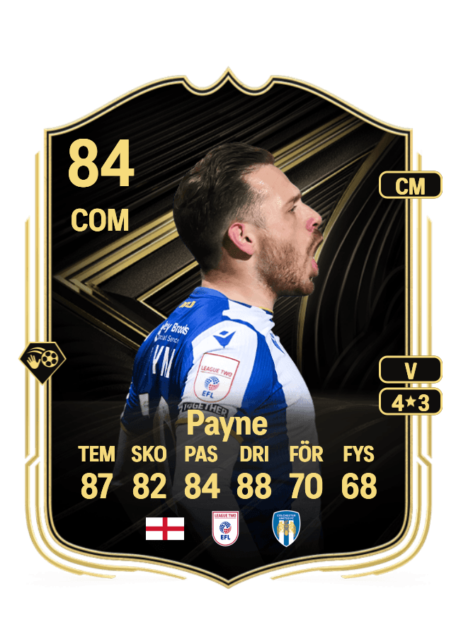 Jack Payne card