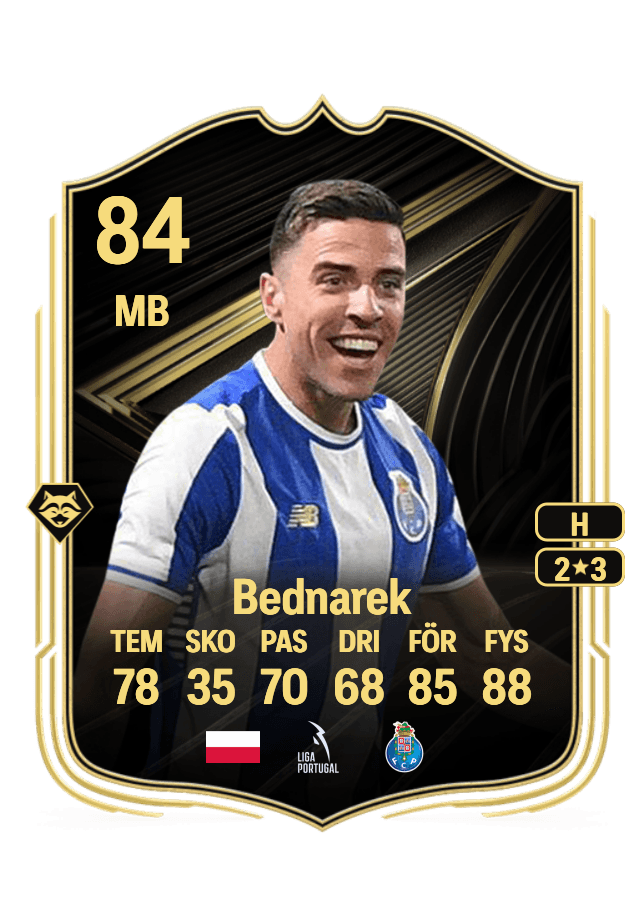 Jan Bednarek card