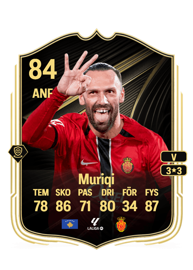 Vedat Muriqi card