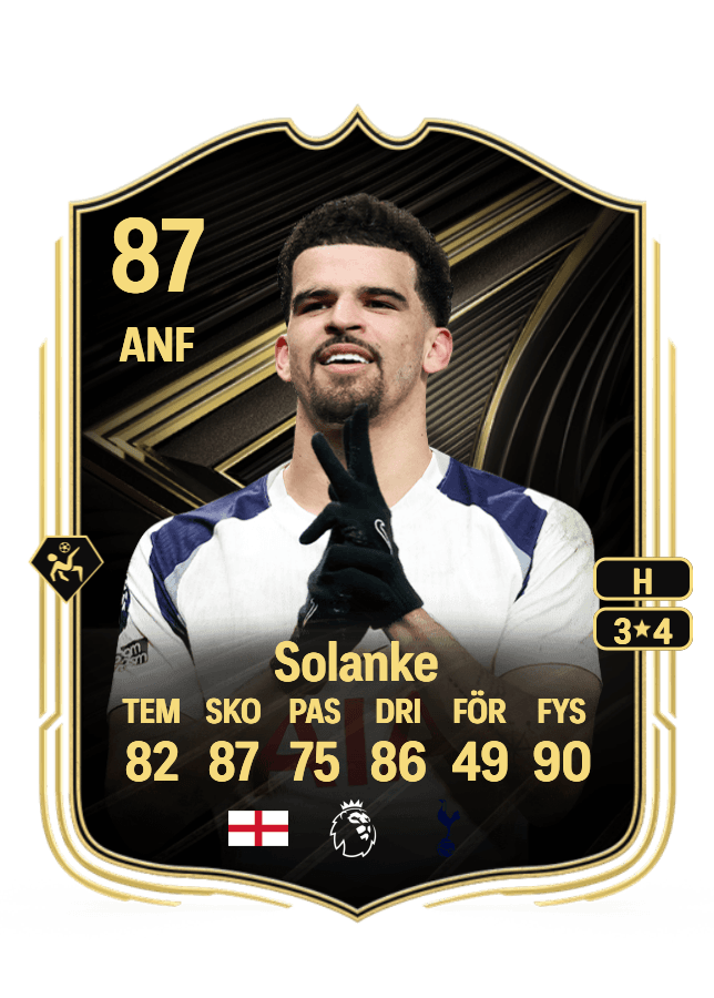 Dominic Solanke card