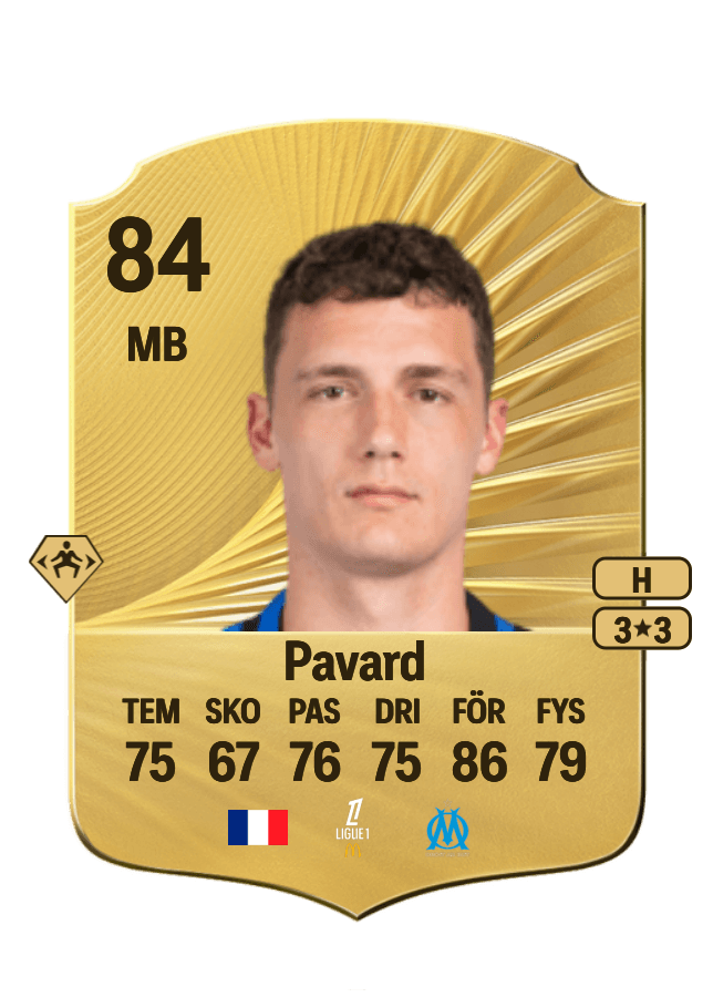 Benjamin Pavard card