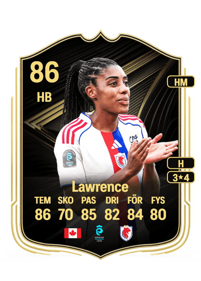 Ashley Lawrence card