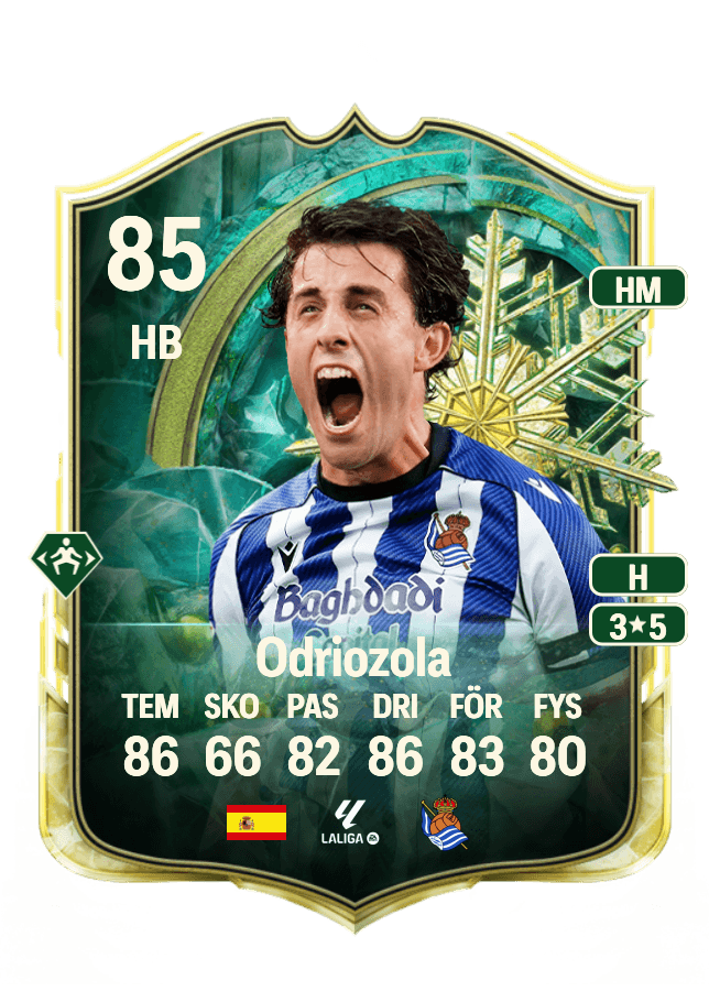 Odriozola card