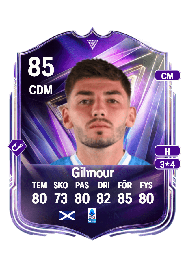 Billy Gilmour card