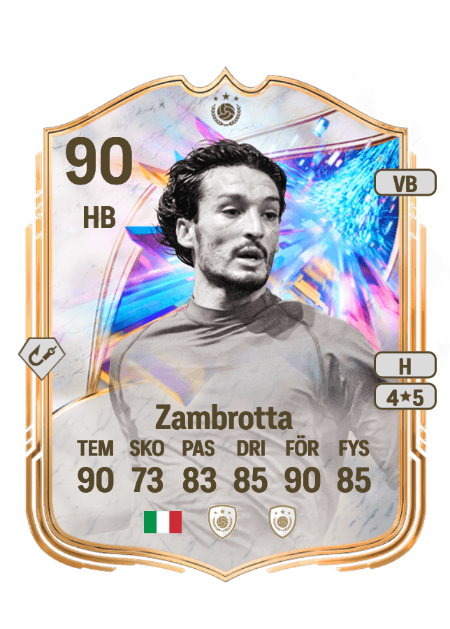 Gianluca Zambrotta card