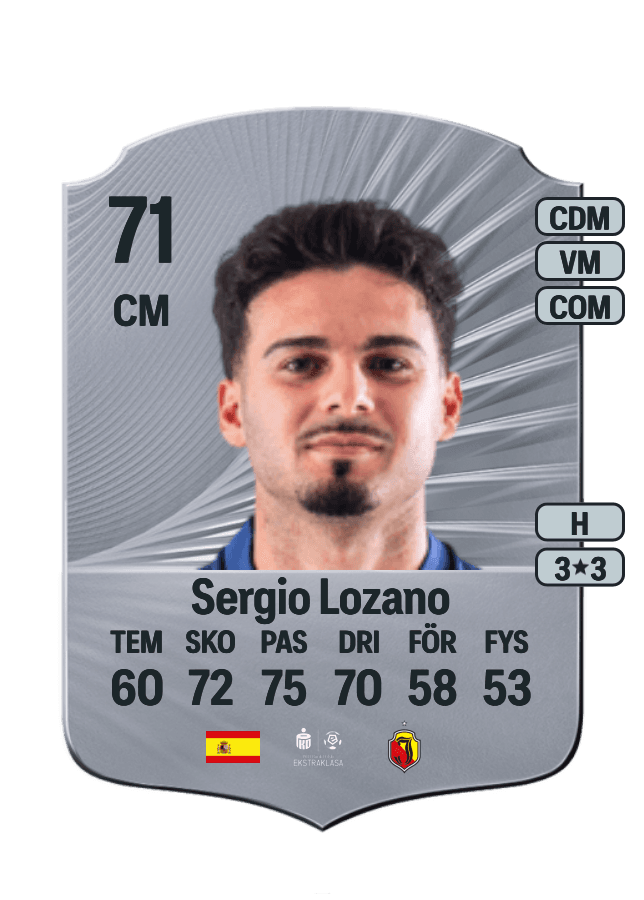 Sergio Lozano card
