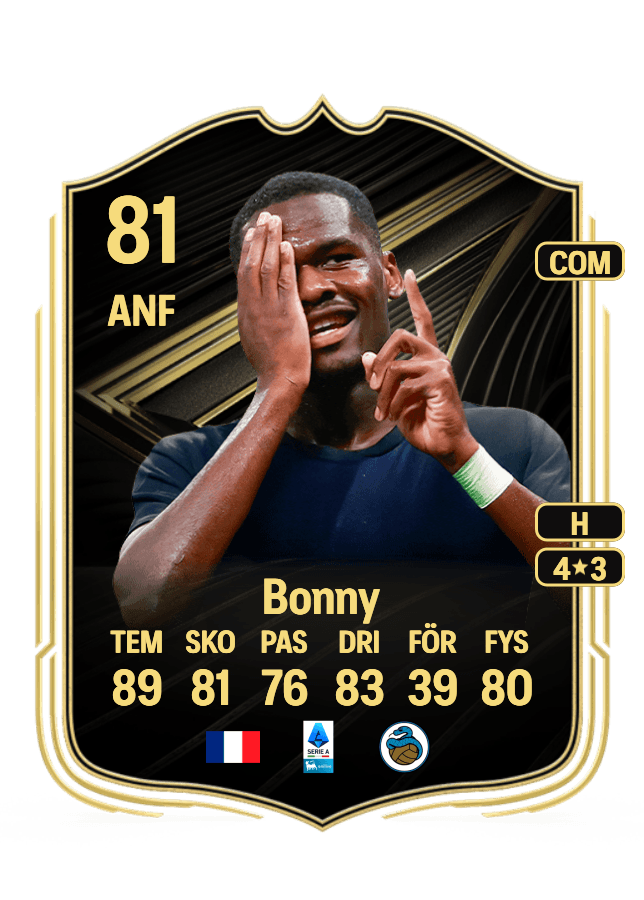 Yoan Bonny card
