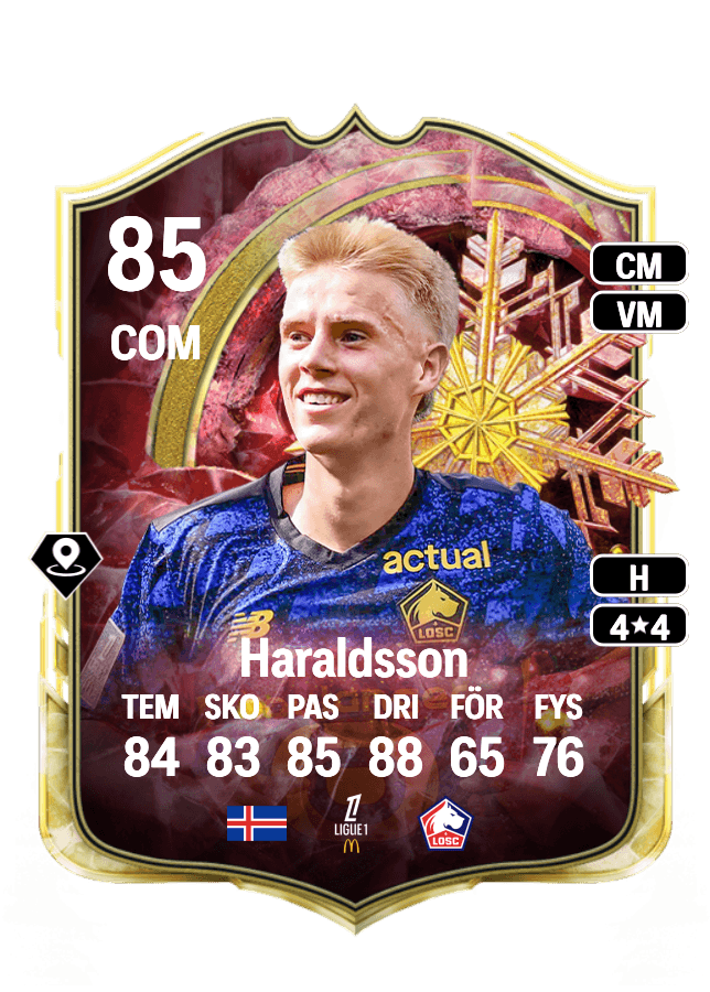 Hákon Arnar Haraldsson card
