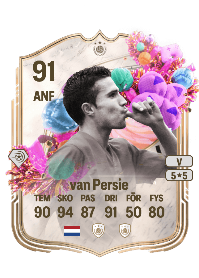 Robin van Persie card