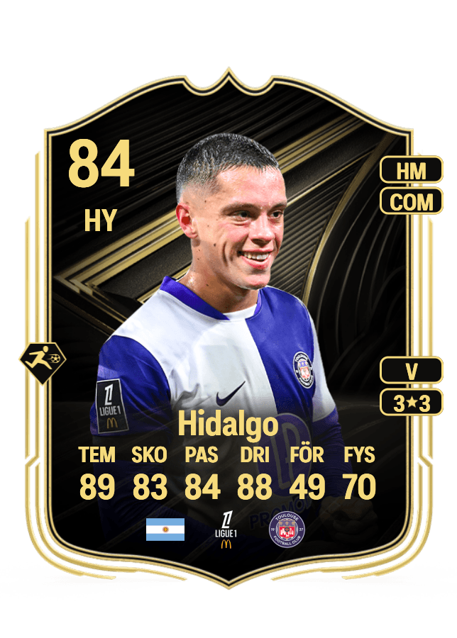 Santiago Hidalgo card